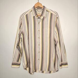 Tommy Bahama Men's Striped Button Down Shirt